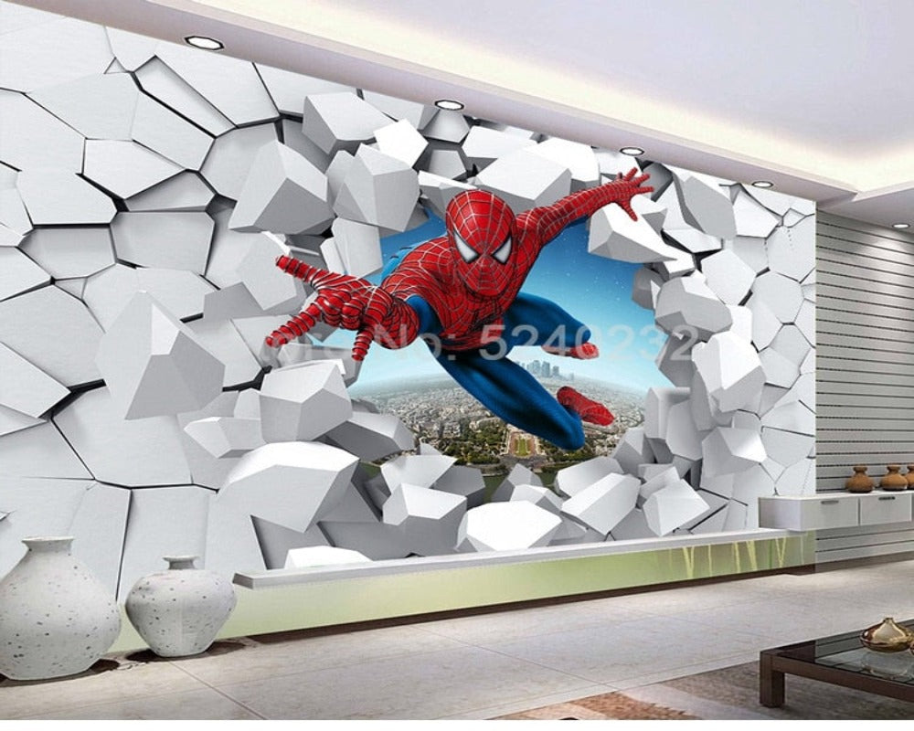 3D Wallpaper Spiderman & Avengers